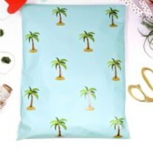 6x9 palm tree poly mailer x10